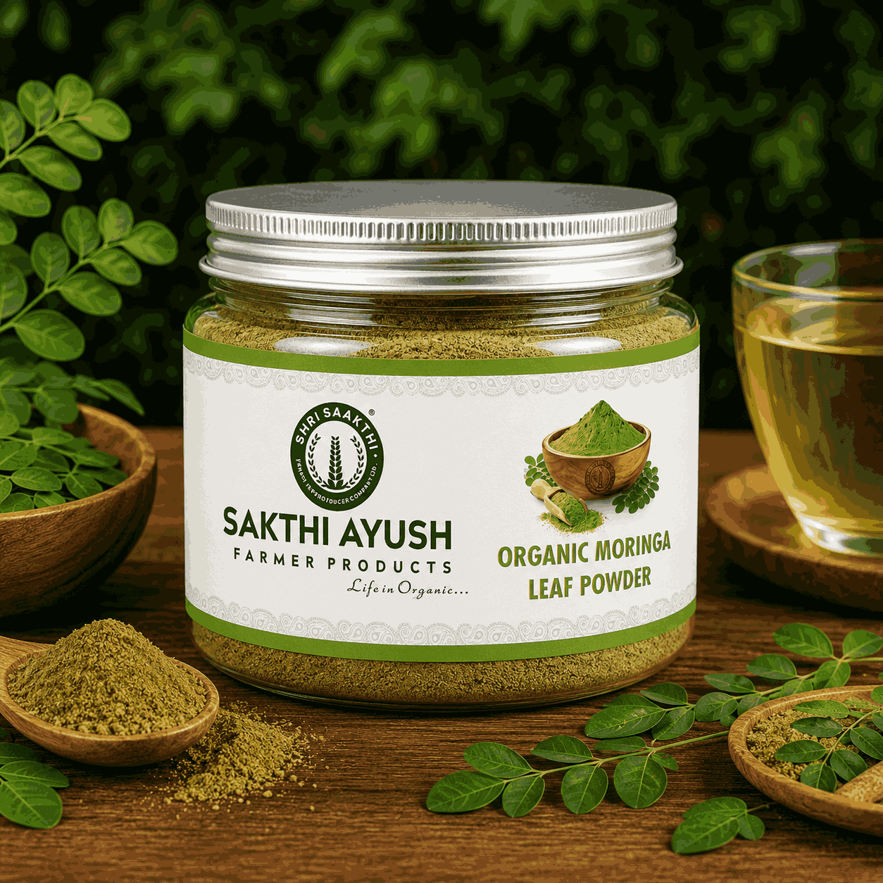 Moringa leaf powder(முருங்கை இலைப்பொடி)
